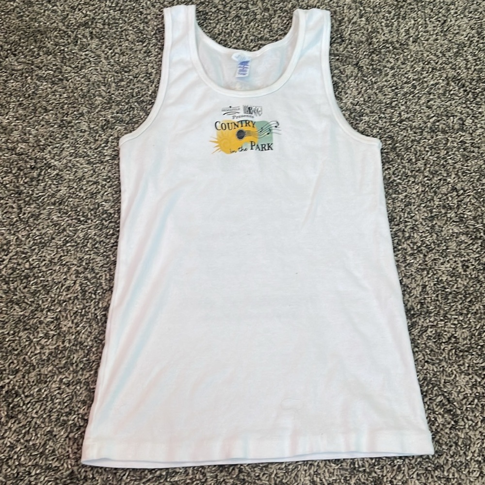 CITP sacramento KNCI country music concert tank top, size Large juniors